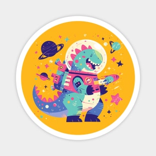 space dino Magnet